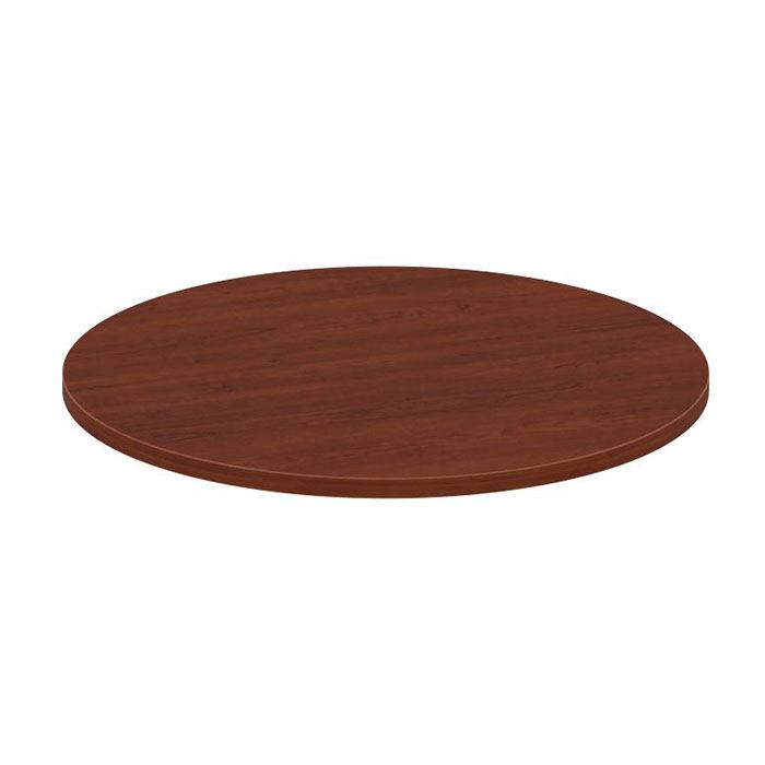 30" Bar Height Round Top Cafe Table with Cross Base - Image 4