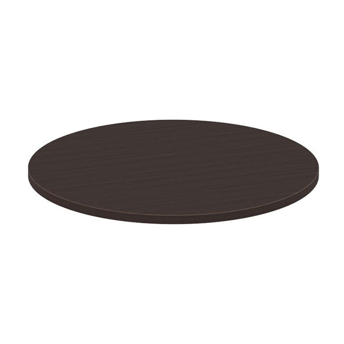 30" Bar Height Round Top Cafe Table with Cross Base - Image 5