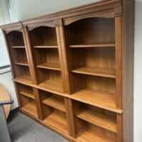 Used Oak Bookcases $850