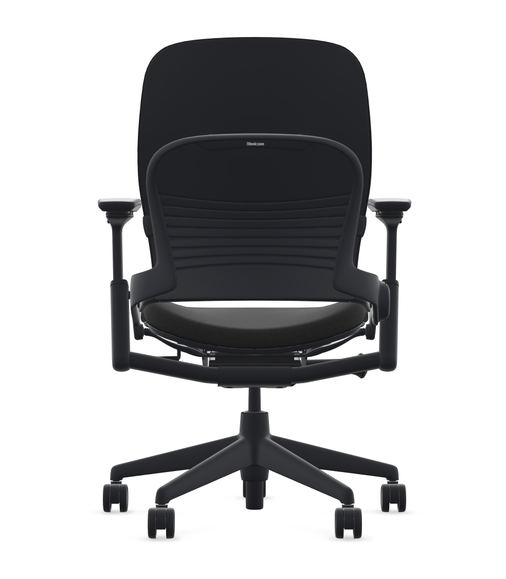 Steelcase Leap Fabric Chair – Black (46216179FBL) - Image 3